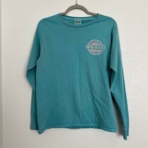 Huntington Beach California Sun Baked Graphic Long Sleeve Tee
